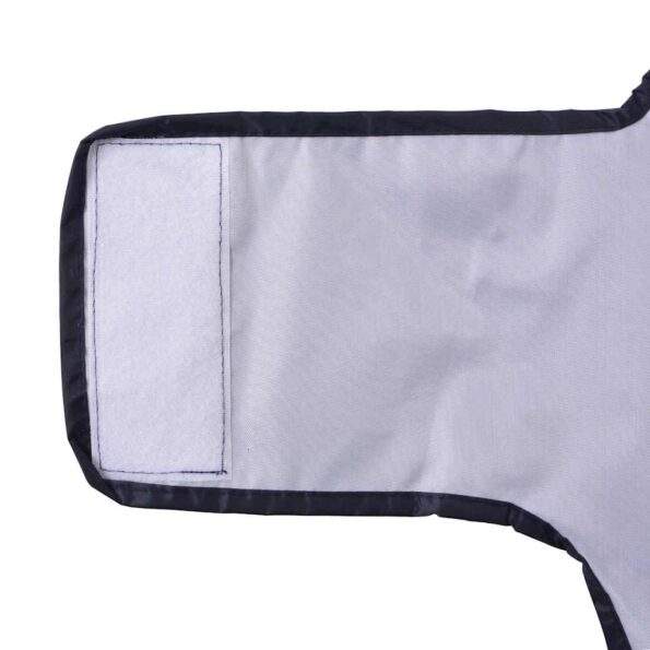 vidaXL Pláštenka pre psa s reflexnými prúžkami, polyesterová, tmavomodrá, 2XL – Obrázok 11