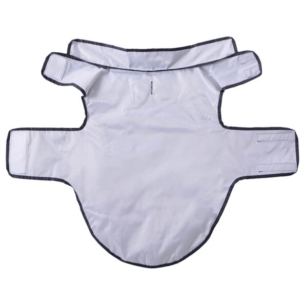 vidaXL Pláštenka pre psa s reflexnými prúžkami, polyesterová, tmavomodrá, 2XL – Obrázok 5