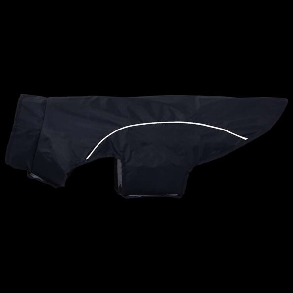 vidaXL Pláštenka pre psa s reflexnými prúžkami, polyesterová, tmavomodrá, 2XL – Obrázok 7