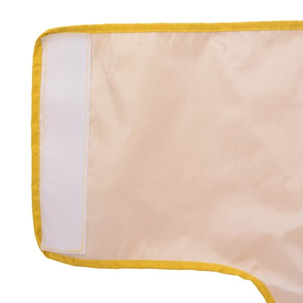 vidaXL Pláštenka pre psa s reflexnými prúžkami, polyesterová, žltá, 4XL – Obrázok 11