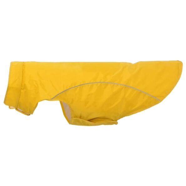 vidaXL Pláštenka pre psa s reflexnými prúžkami, polyesterová, žltá, 4XL – Obrázok 6