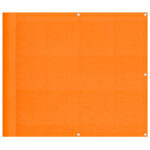 vidaXL Balkónová zástena oranžová 90x800 cm 100 % polyester Oxford – Obrázok 2
