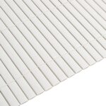 vidaXL Záhradný plot obojstranný biely 1,8x3 m PVC – Obrázok 7