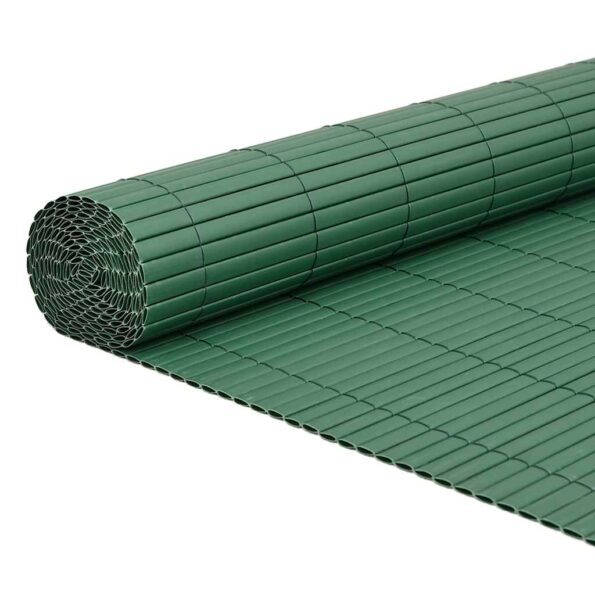 vidaXL Záhradný plot obojstranný zelený 1,8x3 m PVC – Obrázok 2
