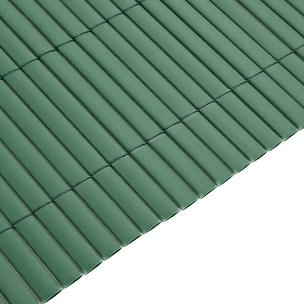 vidaXL Záhradný plot obojstranný zelený 1,8x3 m PVC – Obrázok 7