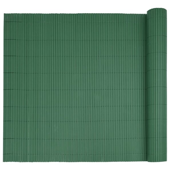 vidaXL Záhradný plot obojstranný zelený 1,8x5 m PVC – Obrázok 5