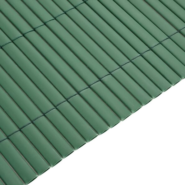 vidaXL Záhradný plot obojstranný zelený 1,8x5 m PVC – Obrázok 7