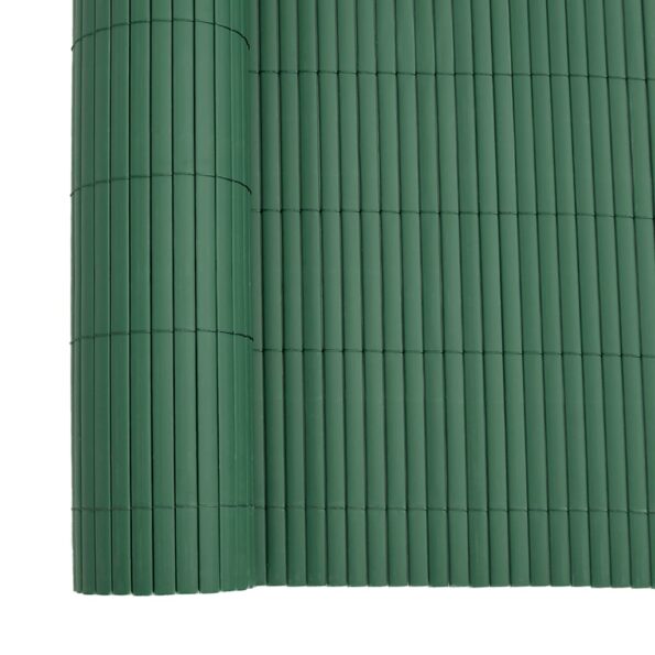 vidaXL Záhradný plot obojstranný zelený 1,8x5 m PVC – Obrázok 8