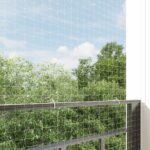 vidaXL Sieť pre mačky, priehľadná, 12 x 3 m, nylonová – Obrázok 4