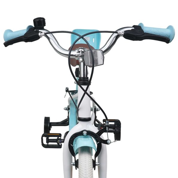 vidaXL Detské Kolo 12 Palcov pre 2-4 roky Biela – Obrázok 5