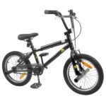 vidaXL BMX Bicykel 20 Palcov pre nad 9 rokov Čierna – Obrázok 2