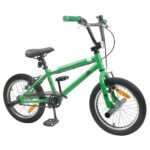 vidaXL BMX Bicykel 20 Palcov pre nad 9 rokov Zelená – Obrázok 2