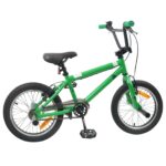 vidaXL BMX Bicykel 20 Palcov pre nad 9 rokov Zelená – Obrázok 3