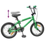 vidaXL BMX Bicykel 20 Palcov pre nad 9 rokov Zelená – Obrázok 7
