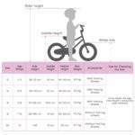 vidaXL BMX Bicykel 16 Palcov pre deti vo veku 5-8 rokov Čierna – Obrázok 9