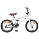 vidaXL BMX Bicykel 20 Palcov pre nad 9 rokov Biela