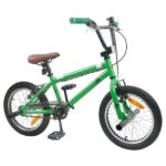 vidaXL BMX Bicykel 20 Palcov pre nad 9 rokov Zelená – Obrázok 2