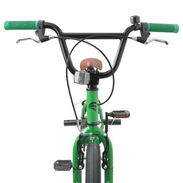 vidaXL BMX Bicykel 20 Palcov pre nad 9 rokov Zelená – Obrázok 5