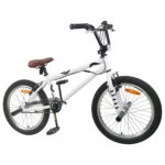 vidaXL BMX Bicykel 20 Palcov pre nad 9 rokov Biela – Obrázok 2