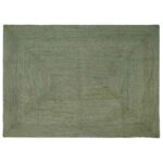 vidaXL Kusové koberce Obdĺžnikový Olivovo zelená 200 x 290 cm Juta