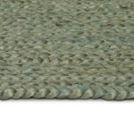 vidaXL Kusové koberce Obdĺžnikový Olivovo zelená 200 x 290 cm Juta – Obrázok 4