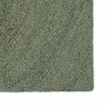 vidaXL Kusové koberce Olivovo zelená 80 x 400 cm Juta – Obrázok 2