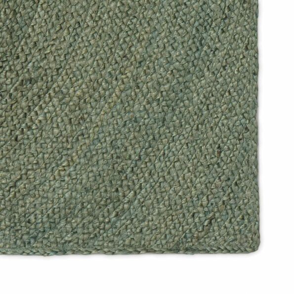 vidaXL Kusové koberce Olivovo zelená 80 x 400 cm Juta – Obrázok 2