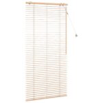vidaXL Žalúzia Dubový vzhľad 95 x 160 cm 35 mm Masívne Paulownia drevo – Obrázok 3