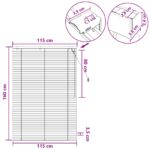vidaXL Žalúzia Dubový vzhľad 115 x 160 cm 35 mm – Obrázok 9