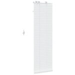 vidaXL Žalúzia Biela 40 x 130 cm 35 mm Masívne Paulownia drevo – Obrázok 5