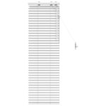 vidaXL Žalúzia Biela 45 x 130 cm 35 mm Masívne Paulownia drevo – Obrázok 2