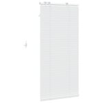 vidaXL Žalúzia Biela 55 x 130 cm 35 mm Masívne Paulownia drevo – Obrázok 4