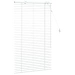 vidaXL Žalúzia Biela 80 x 130 cm 35 mm Masívne Paulownia drevo – Obrázok 3