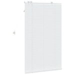 vidaXL Žalúzia Biela 85 x 130 cm 35 mm Masívne Paulownia drevo – Obrázok 4