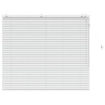 vidaXL Žalúzia Biela 160 x 130 cm 35 mm Masívne Paulownia drevo – Obrázok 2