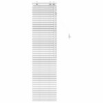 vidaXL Žalúzia Biela 50 x 160 cm 35 mm Masívne Paulownia drevo – Obrázok 2