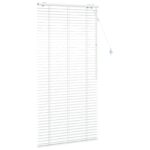 vidaXL Žalúzia Biela 75 x 160 cm 35 mm Masívne Paulownia drevo – Obrázok 3