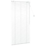 vidaXL Žalúzia Biela 85 x 160 cm 35 mm Masívne Paulownia drevo – Obrázok 3