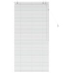 vidaXL Žalúzia Biela 90 x 160 cm 35 mm Masívne Paulownia drevo – Obrázok 2