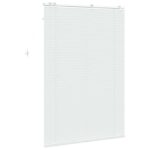 vidaXL Žalúzia Biela 110 x 160 cm 35 mm Masívne Paulownia drevo – Obrázok 4