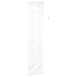 vidaXL Žalúzia Biela 55 x 250 cm 35 mm Masívne Paulownia drevo – Obrázok 3