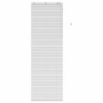 vidaXL Žalúzia Biela 80 x 250 cm 35 mm Masívne Paulownia drevo – Obrázok 2
