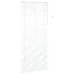 vidaXL Žalúzia Biela 105 x 250 cm 35 mm Masívne Paulownia drevo – Obrázok 3