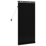 vidaXL Žalúzia Čierna 55 x 130 cm 35 mm Masívne Paulownia drevo – Obrázok 4