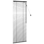 vidaXL Žalúzia Čierna 60 x 160 cm 35 mm Masívne Paulownia drevo – Obrázok 3