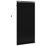 vidaXL Žalúzia Čierna 75 x 160 cm 35 mm Masívne Paulownia drevo – Obrázok 4