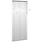 vidaXL Žalúzia Čierna 100 x 250 cm 35 mm Masívne Paulownia drevo – Obrázok 3