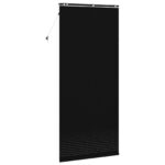 vidaXL Žalúzia Čierna 105 x 250 cm 35 mm Masívne Paulownia drevo – Obrázok 4