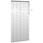 vidaXL Žalúzia Čierna 125 x 250 cm 35 mm Masívne Paulownia drevo – Obrázok 3