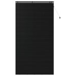 vidaXL Žalúzia Čierna 135 x 250 cm 35 mm Masívne Paulownia drevo – Obrázok 2